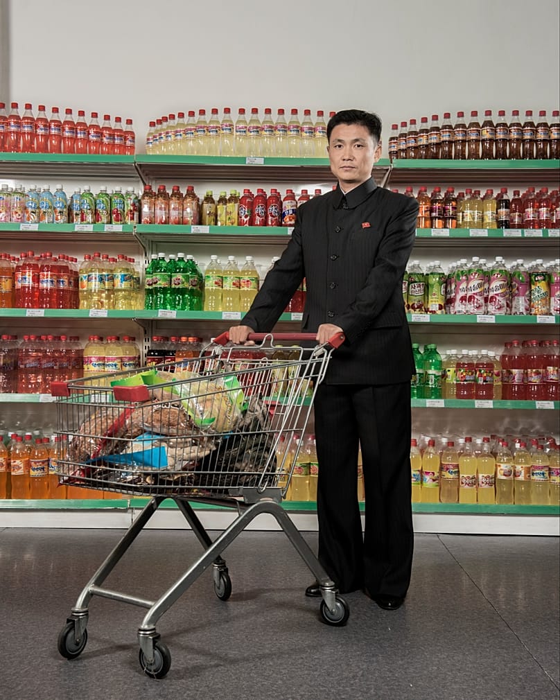 Stephan Gladieu'nün 'Kuzey Kore' serisinden '04' numaralı fotoğrafı.