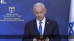 Ein Screenshot aus dem X-Account des israelischen Ministerpräsidenten Benjamin Netanjahu zu seiner Fernsehansprache, 8. April 2026