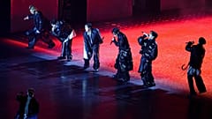 ARCHIV: K-Pop-Gruppe BTS tritt beim Konzert „BTS The Comeback Live Arirang“ im Zentrum Seouls in Südkorea am 21. März 2026 auf.