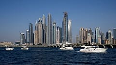 El distrito de Dubái Marina en Dubái, 30 de junio de 2023.