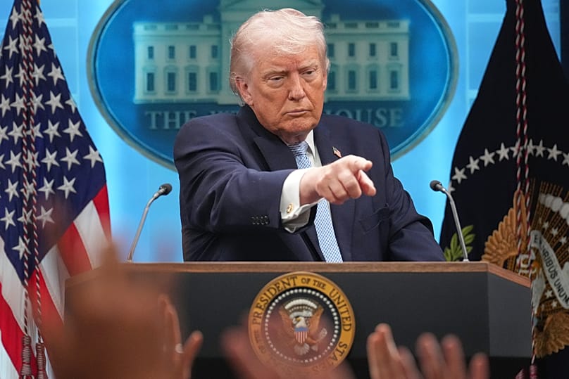 الرئيس الأمريكي دونالد ترامب