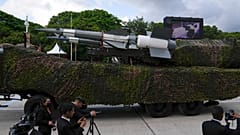 Eine Rakete, präsentiert während einer Parade der venezolanischen Streitkräfte.