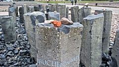Gedenkfeier im Konzentrationslager Buchenwald bei Weimar in Thüringen - ARCHIVBILD