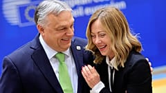 Meloni e Orban insieme