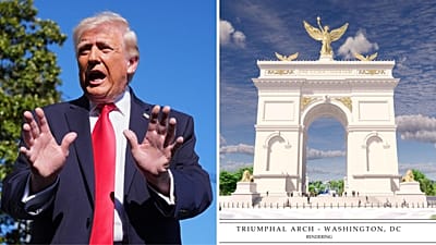 Donald Trump propose un « Arc de Trump », les internautes critiquent le projet
