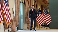 نائب الرئيس الأميركي جي دي فانس، الأحد 12 أبريل/نيسان 2026، في إسلام آباد، باكستان.
