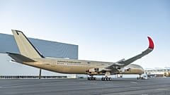 Die neue A350-1000ULR von Qantas wird für ihre ersten Testflüge vorbereitet