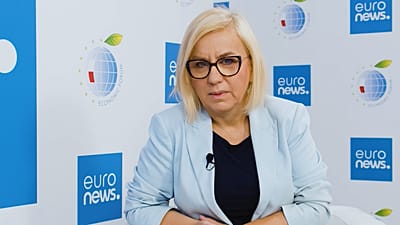 Ministra klimatu i środowiska oraz przewodnicząca partii Unia Centrum - Paulina Henning-Kloska w rozmowie z Euronews, 09.09.2026 r. 