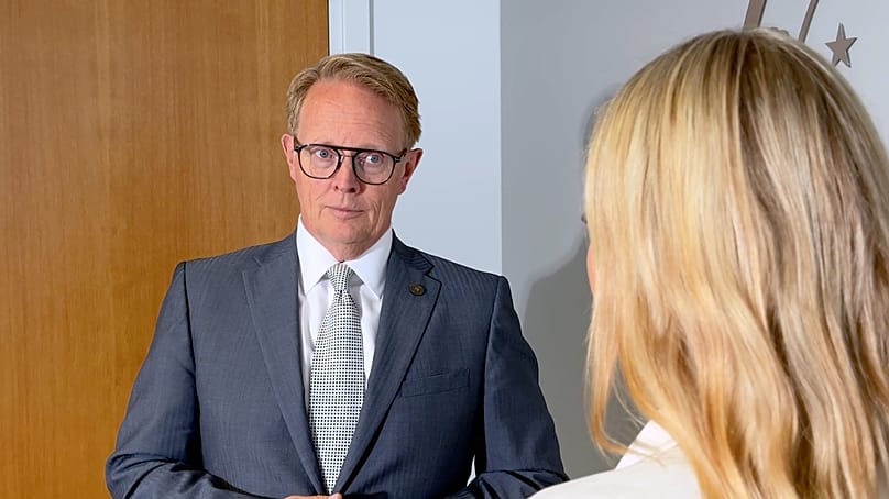 Hans Leijtens i Agata Todorow w programie "12 minut"