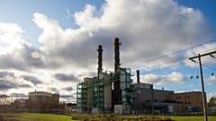 Die Anlage von Gotlands Enerji in Visby, 28. Oktober 2019