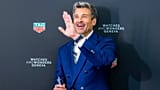 Schauspieler und Rennfahrer Patrick Dempsey beim Auftakt von Watches and Wonders in Genf am vierzehnten April zweitausendsechsundzwanzig.