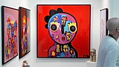 Kunst auf dem Affordable Art Fair in Berlin, 16.04.2026