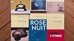 Les six romans d'Oscar Coop-Phane publiés chez Grasset (2017-2025).