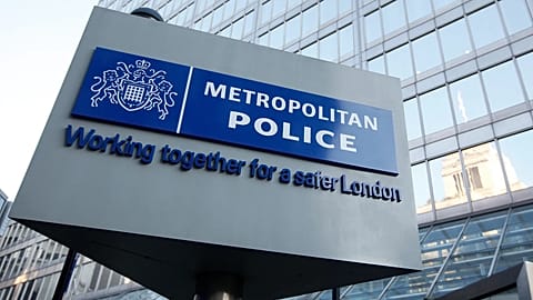 A general view of New Scotland Yard, the headquarters of the London Metropolitan Police, 3 February, 2012