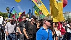 Manifestação contra o Pacote Laboral pelas ruas de Lisboa, na sexta-feira dia 17 de abril de 2026