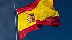 Spanische Flagge, Archivbild