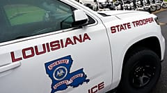 ILLUSZTRÁCIÓ: Louisiana állam rendőrségének egyik járműve 2020 szeptemberében