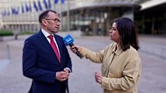 Espen Barth Eide, norvég külügyminiszter és Maria Tadeo (Euronews)