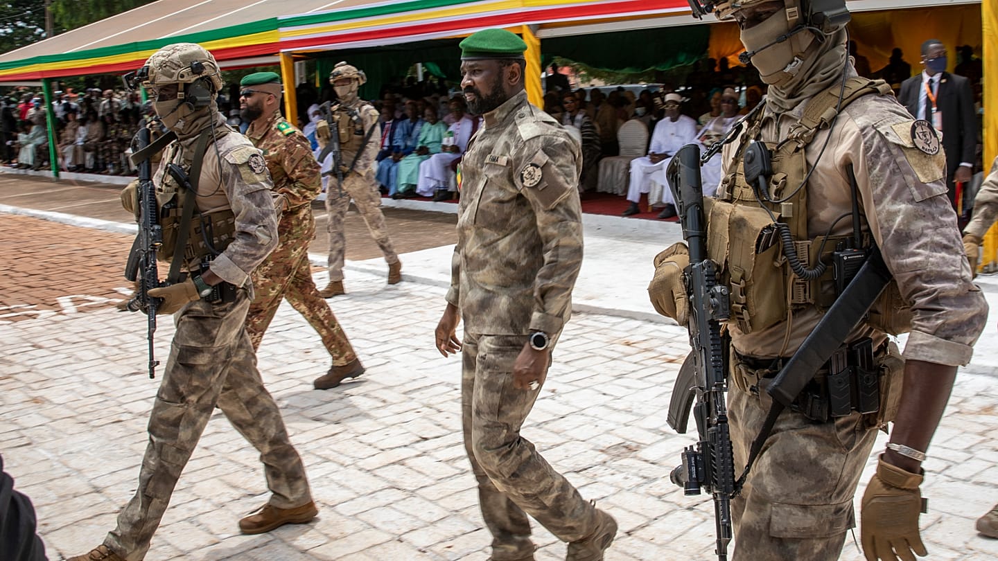 Mali's junta in crisis as rebels seize towns and military bases after killing defence chief