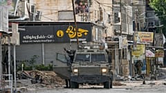 جنود إسرائيليون يظهرون خلال عملية للجيش في جنين بالضفة الغربية، الأربعاء 13 ديسمبر 2023.