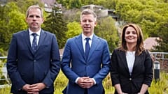 Ruff Bálint, Magyar Péter és Lőrincz Viktória