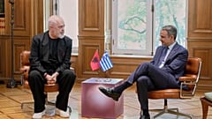 Έντι Ράμα και Κυριάκος Μητσοτάκης