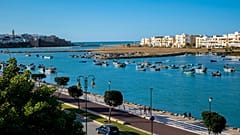Aerial view of Rabat