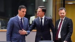 Pedro Sánchez y Mark Rutte