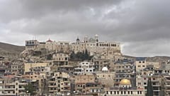 دير سيدة صيدنايا في ريف دمشق ببلدة صيدنايا 