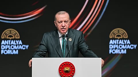 Cumhurbaşkanı Erdoğan, Antalya Diplomasi Forumu'nda (Arşiv)