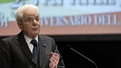 El Presidente de la República, Sergio Mattarella, 25 de abril de 2026