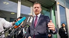 Michael Kretschmer vor der CDU-Zentrale in Berlin, 2. September 2024.