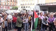 Manifestación en Madrid "Parar la guerra", 25 de abril de 2026