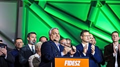 Viktor Orbán am Vorabend der Wahlen vom 12. April