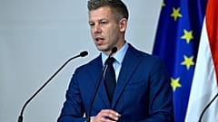 Magyar Péter az alakuló frakcióülés után