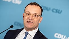 CDU/CSU-Fraktionsvorsitzender Jens Spahn im Bundestag, Berlin, 21. April 2026