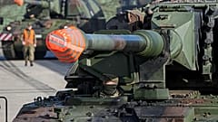 Von Russland beobachtet? Panzer der Bundeswehr auf dem Transport nach Litauen - Symbolbild