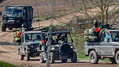 Soldados do Exército Português participam no exercício militar lituano-polaco "Brave Griffin 24/II", 26 de abril de 2024