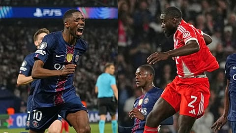 Ousmane Dembélé and Dayo Upamecano