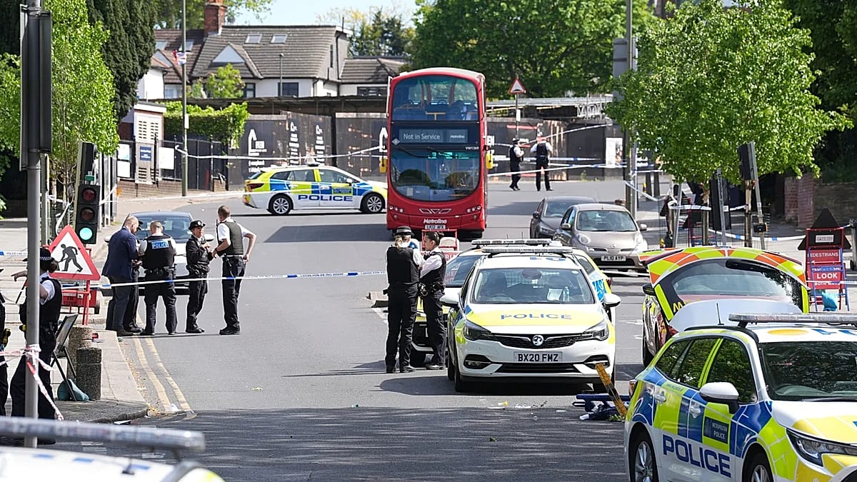 Two Jewish people stabbed in north London terrorist incident, police say