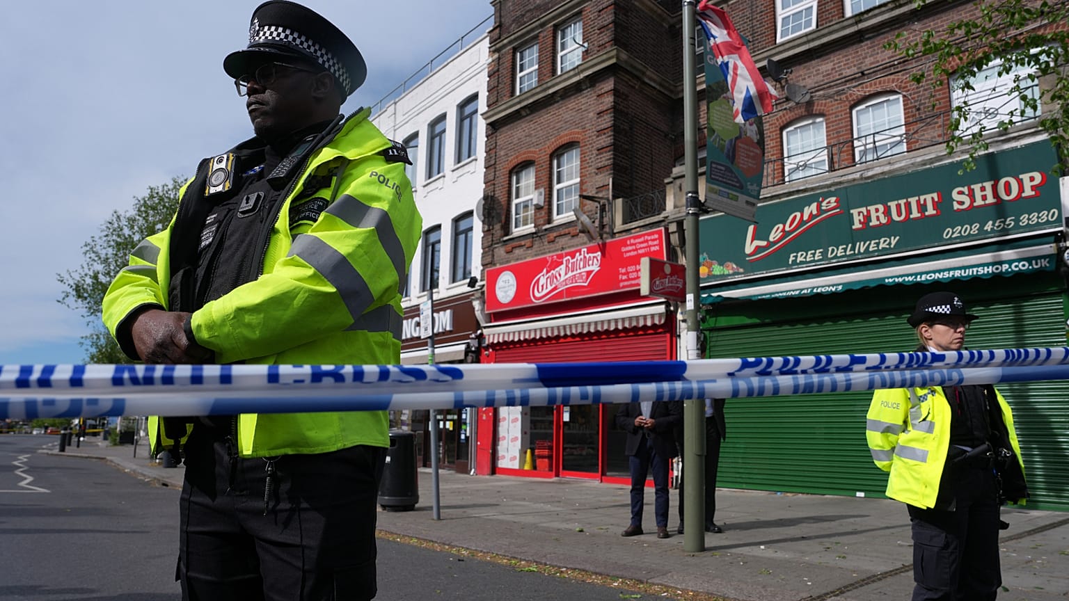 Two people were stabbed in a large Jewish community in London in April. 29 April, 2026