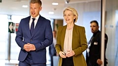 Ursula Von der Leyen és Magyar Péter