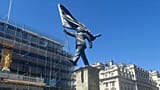 Ist diese rätselhafte Statue in London ein neues Werk von Banksy?