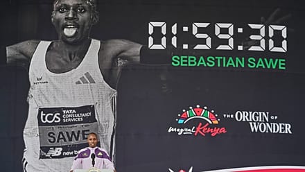 Kenya : l'incroyable destin de Sabastien Sawe, recordman du marathon