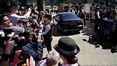 Starmer jeered by crowd on arrival at scene of stabbing of two Jewish men in north London