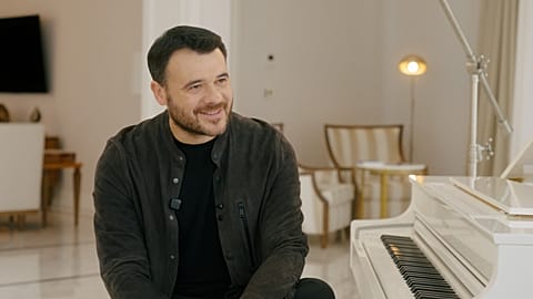 In the studio: Azerbaijan singer EMIN
