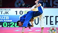 Στιγμιότυπο από το γκραν σλαμ του τζούντο στο Ντουσάνμπε