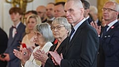 Andrzej Poczobut podczas uroczystości w Pałacu Prezydenckim w Warszawie, 3 maja 2026 r.