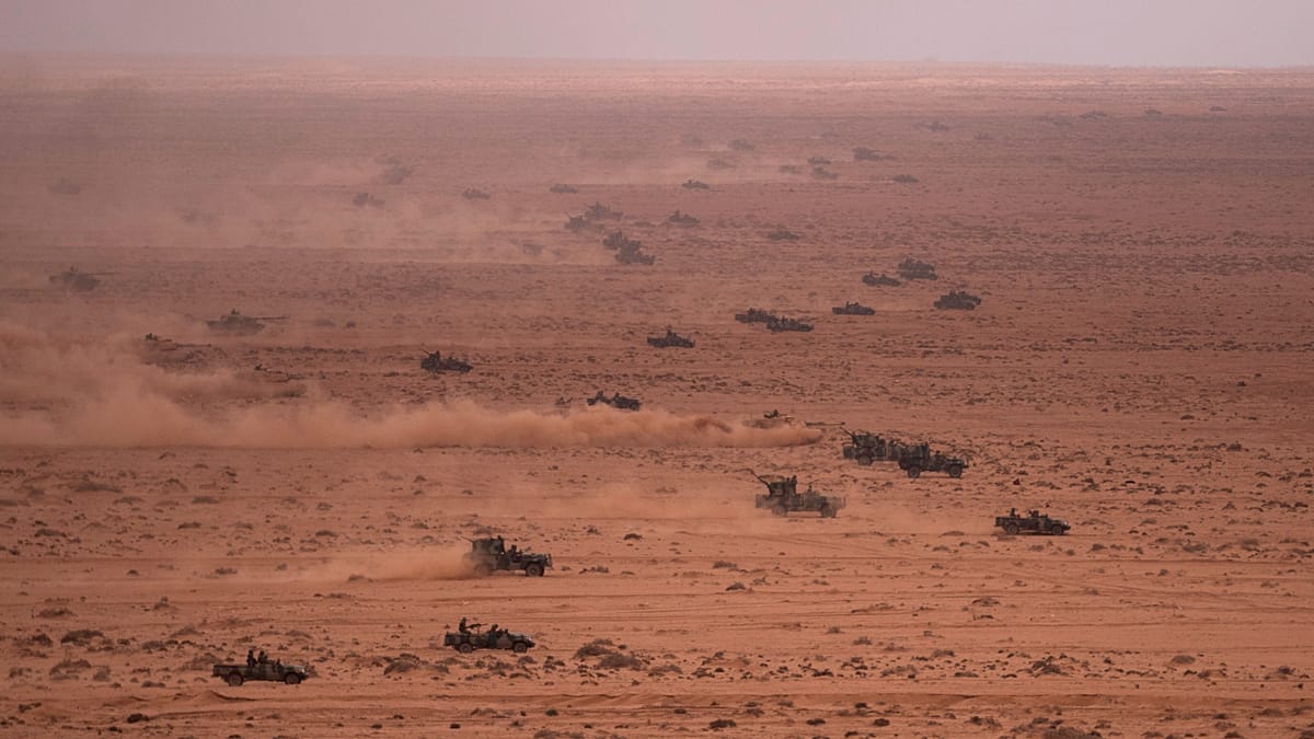 انتشال رفات جندي أمريكي فقد خلال مناورة عسكرية بالمغرب