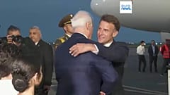 Άφιξη Μακρόν στο Ερεβάν